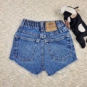 Vintage Denim Cutoffs kids 6 SLIM